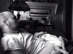 my son with his son