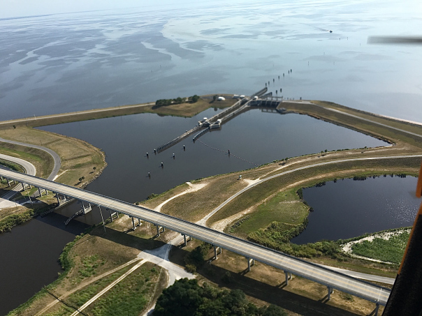 Lake Okeechobee's S-308 at Port Mayaca, Ed Lippisch, May 13, 2016.